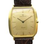  Waltham WALTHAM 26201 наручные часы часы кварц кожаный ремень квадратное Gold цвет золотой цвет #GY18 /MQ мужской 