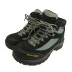  Mont Bell Montbell GORE-TEX Tioga ботинки треккинг ботинки альпинизм обувь средний cut US7.5 25.5cm чёрный черный 1129249