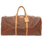  Escada ESCADA сумка "Boston bag" большая вместимость чай Brown кожа натуральная кожа общий рисунок путешествие путешествие портфель /SD #GY18 мужской 