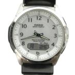  Casio CASIO WVA-M630 наручные часы часы солнечный календарь имеется дыра teji серебряный цвет #GY18 /MQ мужской 
