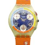  Swatch SWATCH SUNDAY DAYS наручные часы часы кварц хронограф синий циферблат прозрачный #GY11 /MQ мужской 