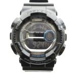  Casio ji- амортизаторы CASIO G-SHOCK GD-110 наручные часы часы кварц цифровой календарь имеется чёрный черный #GY18 /MQ мужской 