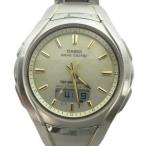  Casio CASIO WVA-420J наручные часы солнечный часы календарь имеется серебряный цвет #GY18 /MQ мужской 
