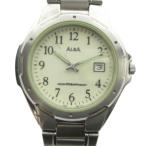  Seiko SEIKO ALBA V732-0S00 наручные часы часы кварц календарь имеется Logo серебряный цвет #GY18 /MQ мужской 