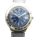  Swatch SWATCH наручные часы часы кварц кожаный ремень календарь имеется серебряный цвет #GY11 /MQ мужской 