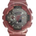  Casio ji- амортизаторы CASIO G-SHOCK GA-110EW-4AJF наручные часы часы кварц дыра teji календарь имеется красный красный #GY18 /MQ мужской 