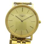 ロンジン LONGINES ジャンク品 腕時計 ウォッチ クォーツ ロゴ ゴールド色 ■GY18 /MQ メンズ