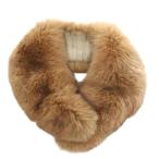  No-brand пелерина мех лисы чай Brown /MI #GY18