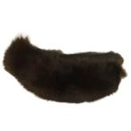  No-brand пелерина muffler мех мех енота чай цвет Brown /XZ #GY18 женский 