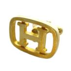  Hermes HERMES запонки аксессуары одна сторона только Logo Gold цвет #GY18 /MQ #OH мужской 