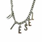  дизель DIESEL DX1494040 колье аксессуары подвеска Logo серебряный цвет #GY18 /MQ мужской 