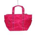  Pearly Gates PEARLY GATES большая сумка type сумка "Boston bag" ручная сумочка Logo Golf парусина розовый #GY18 /MQ женский 