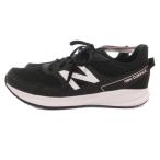  не использовался товар New balance NEW BALANCE с биркой 570 low cut спортивные туфли обувь 24cm YK570BW3 чёрный черный белый белый /GV