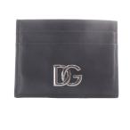  Dolce &amp; Gabbana Dolce&Gabbana DOLCE&amp;GABBANA футляр для карточек кожа чёрный черный /SR #GY11 женский 