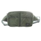  Porter PORTER Yoshida bag язык машина сумка-пояс Logo patch нейлон хаки зеленый зеленый /SR #GY18 мужской женский 