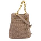  Furla FURLAkometa стойка si- мешочек сумка рука плечо 2WAY стеганое полотно . форма Logo серый ju/FF #GY18 женский 
