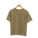 ボッテガヴェネタ BOTTEGA VENETA 20SS Tシャツ カットソー 半袖 クルーネック コットン 刺繍 44 茶 ブラウン /MY ■GY09 メンズ