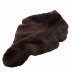  No-brand пелерина muffler норка мех мех чай Brown /FF женский 