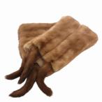  No-brand пелерина muffler норка мех мех чай Brown /FF женский 