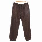  Pride Inter National дизайн PRIDE брюки-джоггеры искусственная кожа легкий 36 чай Brown /AE женский 