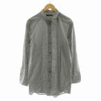 ドルチェ&ガッバーナ ドルガバ DOLCE&GABBANA GOLD シャツ 長袖 チェック 17/43 ホワイト ブラック SR-G5816T /NQ ■MT メンズ