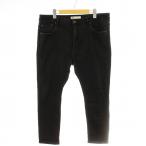 ザラ ZARA デニムパンツ ジーンズ スキニー 36 黒 80089348-4 /MM ■MT レディース
