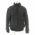  Emporio Armani EMPORIO ARMANI EA7 стеганная куртка блузон с хлопком M чёрный черный /MW #GY19 женский 