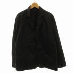 プラダ PRADA テーラードジャケット ナイロン シングル L 黒 ブラック /EE ■MT メンズ