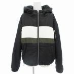  Egoist EGOIST переключатель пуховка .- жакет с хлопком блузон Zip выше капот длинный рукав хаки 118125512001 /IY #GY39 женский 