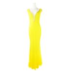  платье длинное платье формальный общий гонки русалка biju- гонки выше желтый желтый /CK17 #GY12 женский 