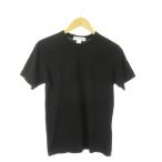 コムデギャルソンシャツ COMME des GARCONS SHIRT FOREVER T-SHIRT FZ-T002 Tシャツ カットソー 半袖 クルーネック コットン 無地 S 黒