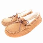  UGG UGG мокасины обувь Loafer мутон чай Brown 24.0cm /UD #GY35 женский 