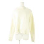  Journal Standard JOURNAL STANDARD футболка тренировочный slash do шея длинный рукав обратная сторона шерсть застежка-молния F неотбеленная ткань ecru 