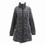  Adidas adidas с хлопком coats Lee полоса s Logo средний половина длина L чёрный черный /AE женский 