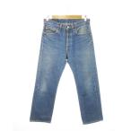 リーバイス Levi's 501XX USA製 ボタン裏520 紙パッチ デニム パンツ ジーンズ ストレート ボタンフライ W32 青 ブルー メンズ