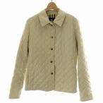  Burberry BURBERRY стеганная куртка внешний блузон длинный рукав постоянный цвет noba проверка metal кнопка общий подкладка белый 