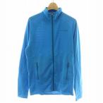 パタゴニア Patagonia R1ジャケット アウター ブルゾン 長袖 ジップアップ スタンドネック メッシュ S 青 ブルー 水色 40128FA15