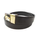  Long Champ LONGCHAMP ремень кожа натуральная кожа чёрный черный /AE женский 