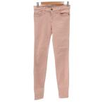  current Eliot CURRENT ELLIOTT прекрасный товар обтягивающий брюки конический 25 розовый /KR женский 