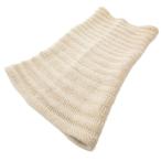  Helmut Lang HELMUT LANG защита горла "neck warmer" шарф снуд вязаный альпака F слоновая кость /UO женский 