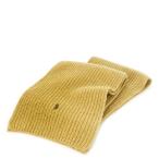 ポロ ラルフローレン POLO RALPH LAUREN マフラー ニット ウール ポニーロゴ 刺繍 ワンポイント ONE 茶 ブラウン /CK29