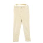  United Arrows green label relaxing брюки chino конический стрейч талия резина S бежевый /AH18 мужской 