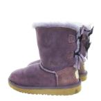  UGG Австралия UGG australia T BAILEY BOW мутон ботинки замша овчина натуральная кожа лента девочка девушки 17cm фиолетовый 