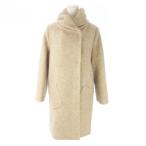duklaseDoCLASSE с хлопком пальто шаль цвет длинный длина двойной ворсистый 7 бежевый /AO18 #GY99 женский 