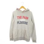  vanquish VANQUISH тянуть Parker тренировочный обратная сторона ворсистый длинный рукав принт 48 M серый /MN23 #GY99 мужской 