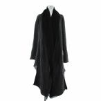 ショッピングNUDE ヌードマサヒコマルヤマ NUDE:MASAHIKO MARUYAMA カーディガン ウール 長袖 前開き 40 M-L グレー 黒 ブラック