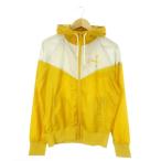  Nike NIKE TRACK&amp;FIELD жакет ветровка Zip выше f-ti распределение цвета Logo спорт S желтый горчица /AO4 #GY99