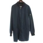 ショッピングzara ザラマン ZARA MAN ボンバージャケット コート ミドル ハーフ L 紺 ネイビー /KW ■GY99 メンズ