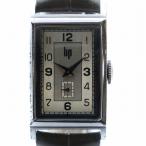 リップ lip CHURCHILL チャーチル 腕時計 ウォッチ クォーツ スクエア スモセコ レザーベルト シルバー色 1663002 ■GY18 /MQ メンズ