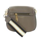 ショッピングJACOBS マークジェイコブス MARC JACOBS ショルダーバッグ 斜めがけ ロゴ レザー ゴールド金具 グレージュ ■GY47 /MQ レディース